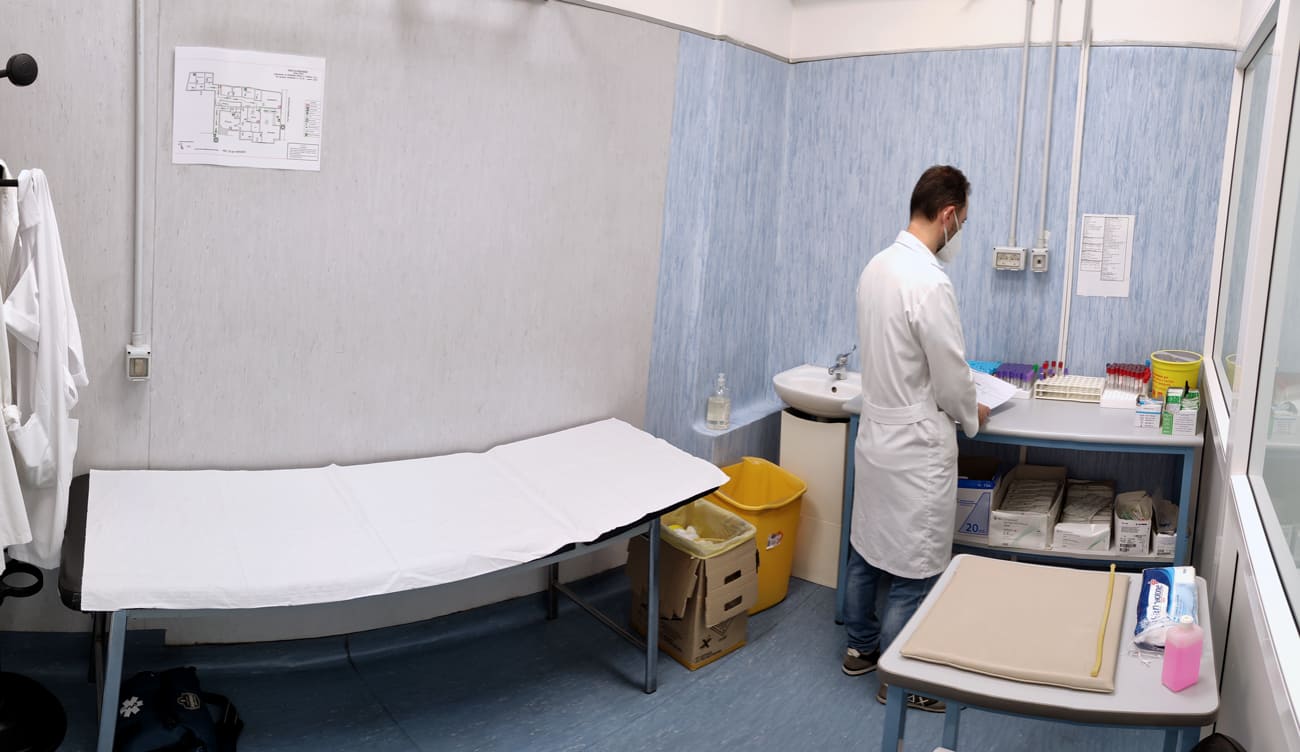 sala prelievi
