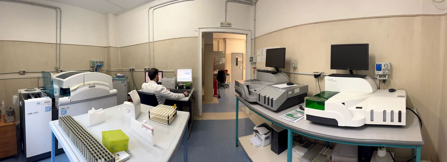 Laboratorio primo piano