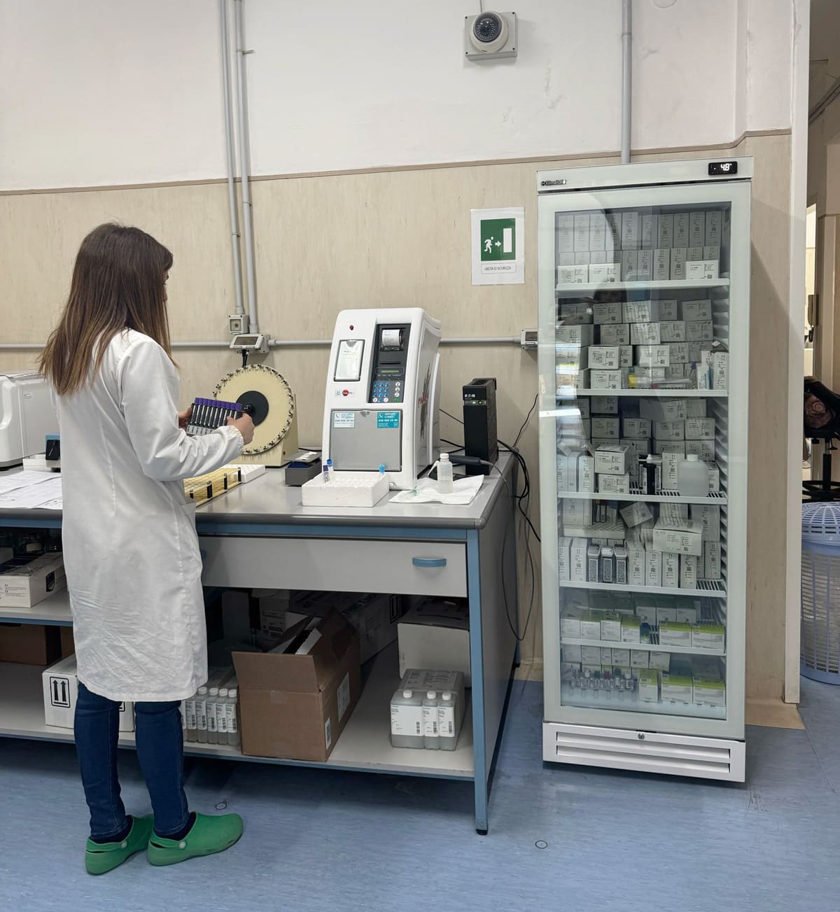 Laboratorio primo piano